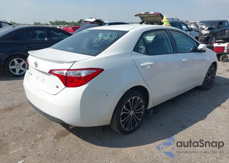 2016 Toyota Corolla S Plus из США, поврежденный, VIN 2T1BURHE6GC507938